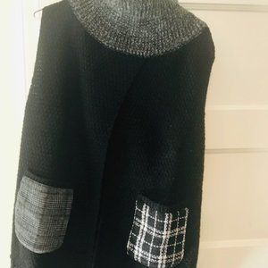 Desigual black/grey vest -- no size